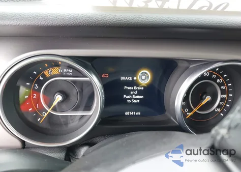 2021 Jeep Wrangler Unlimited Sport S 4X4 z USA, uszkodzony, nr VIN 1C4HJXDM1MW546749